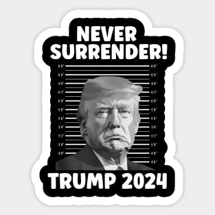 Trump Mugshot Sticker